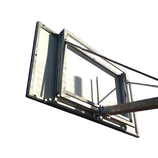 ADAPTACJA MECHANIZMU REGULACJI WYSOKOŚCI DO KONSTRUKCJI JEDNOSŁUPOWEJ - CYNKOWANA (1)