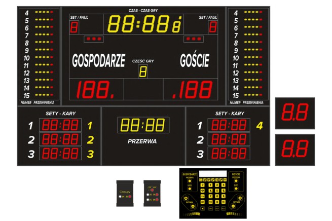 TABLICA WYNIKÓW SPORTOWYCH DTS 200 PRO (1)