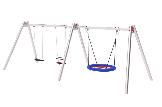 HUŚTAWKA ŁĄCZONA - NIERDZEWNA (1)